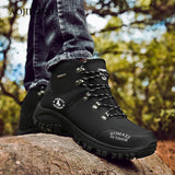 Men Waterproof Hiking Shoes Breathable