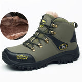 Men Waterproof Hiking Shoes Breathable
