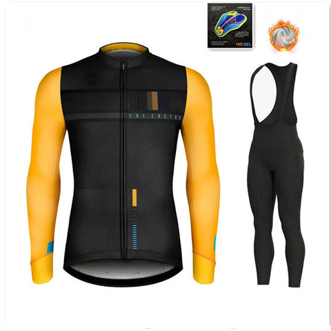 Winter Hot Wool Men Cycling Suit