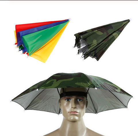 Cap Outdoor Umbrella Hat Hiking Camping
