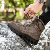 2019 New Winter Outdoor Warm Hiking Shoes Snow Boots Anti-Skid